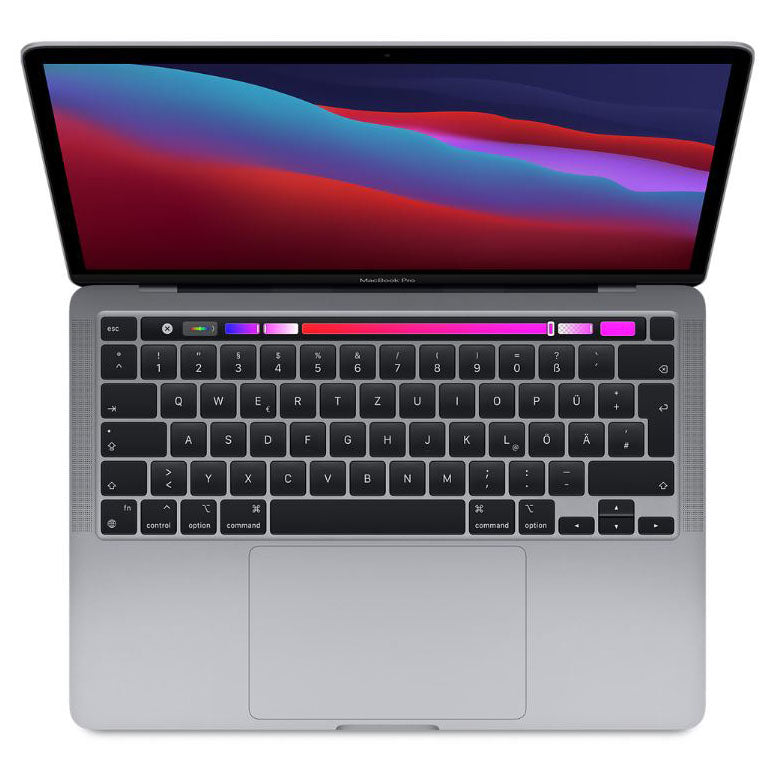 Apple MacBook Pro mit Touch Bar 13,3" SpaceGray (2020) M1 3,2 GHz 8‑Core (16GB RAM / 2 TB SSD) 2. Wahl