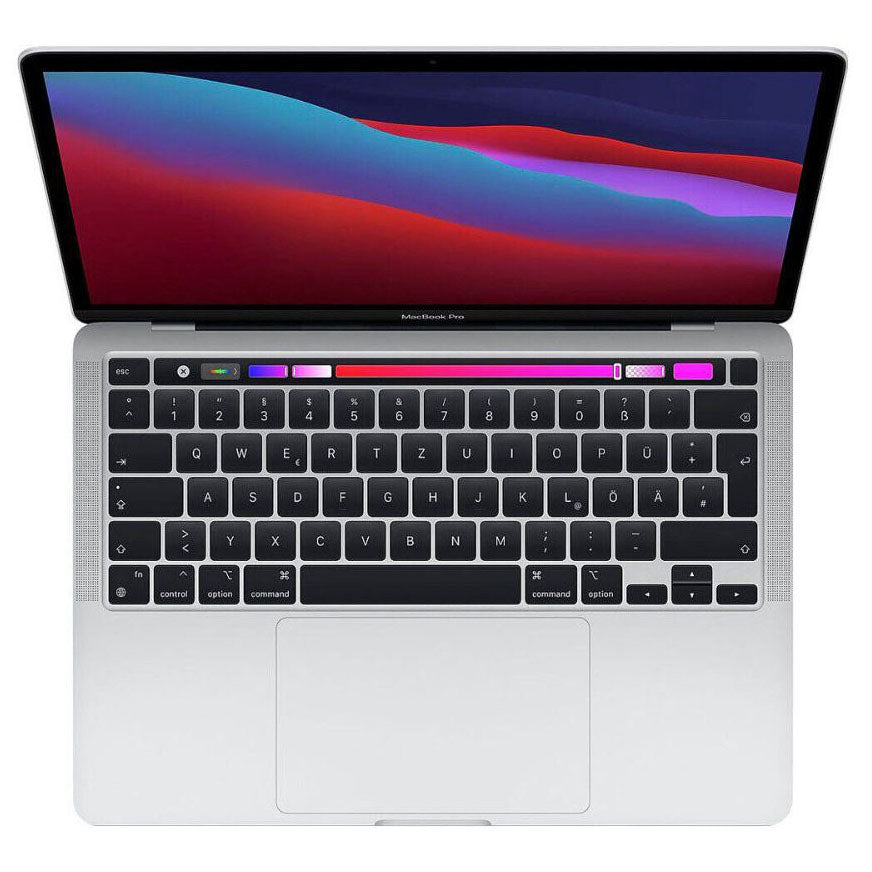 Apple MacBook Pro mit Touch Bar 13,3" silver (2020) M1 3,2 GHz 8‑Core (16GB RAM / 512 GB SSD) 2. Wahl